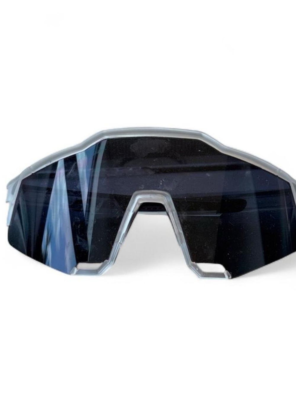Sport Shield Sunglasses Visor Lens in Dark Smoke